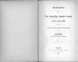 Calender over den kongelige danske søetat 1862