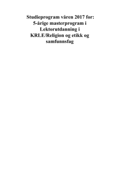 PDF-versjon for utskrift - Det teologiske Menighetsfakultet