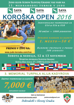 koroška open 2016