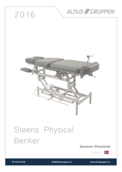 Benker Steens Physical