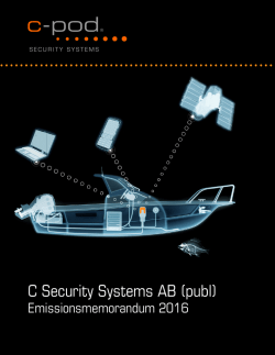 C Security - Aktietorget