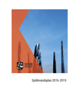 Læs Spildevandsplan 2016-2019