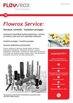 Flowrox Service