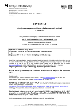 Več informacij () - Kmetijski inštitut Slovenije