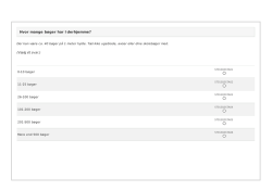 Spørgeskema Runtime