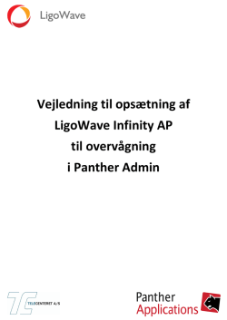 Vejledning til opsætning af LigoWave Infinity AP til