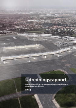 Udredningsrapport - Københavns Lufthavne