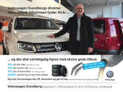 Læs mere - Volkswagen Svendborg