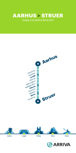 Aarhus - Struer