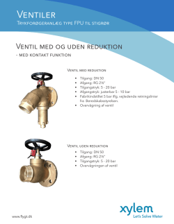 Ventiler - Water Solutions
