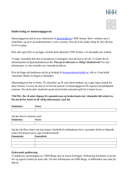 innlevering bokmål pdf