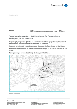 Varsel om planoppstart - detaljregulering for Bulrathaugen