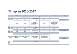 Last ned timeplan som pdf