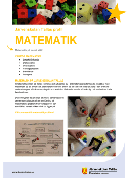 matematik - Katrineholm