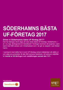 Driver ni Söderhamns bästa UF