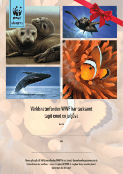 WWF gavobevis_Jul16.indd