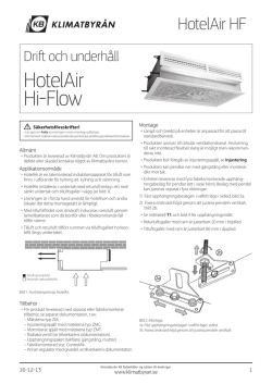HotelAir Hi-Flow