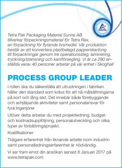 PROCESS GROUP LEADER