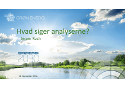 Grøn Energi - Dansk fjernvarme