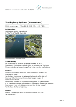 Vordingborg Sydhavn (Masnedsund)