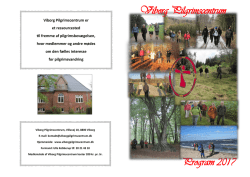 Viborg Pilgrimscentrum Program 2017