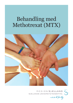 Behandling med Methotrexat