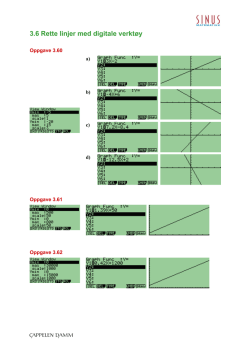 3.6 Rette linjer med digitale verktøy