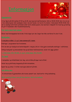 Infoskriv til foreldre jul16 filetype pdf