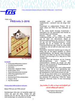 FRIS-Info 3–2016