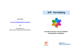 SUF-Norrköping (pdf, 112.5KB, 13 dec 2016)