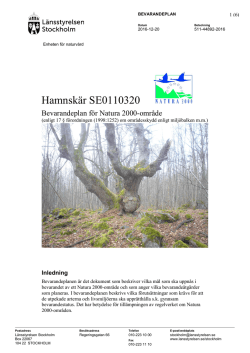 Hamnskär SE0110320