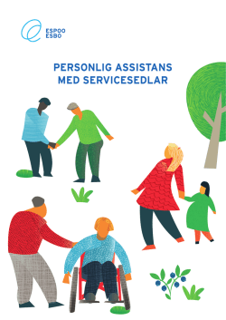Personlig assistans med servicesedlar