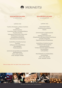 Katso menu - Viking Line