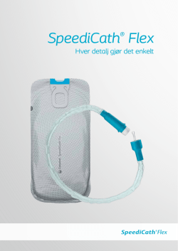 SpeediCath® Flex - Coloplast Norge