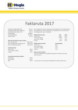 Faktaruta 2017