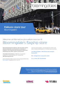 Bloomingdale`s flagship store