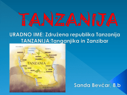 tanzanija - Dijaski.net