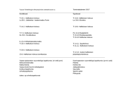 Toimintakalenterin PDF-versio - Vaasan Strömbergin tehtaan