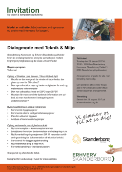 Invitation - Skanderborg Kommune