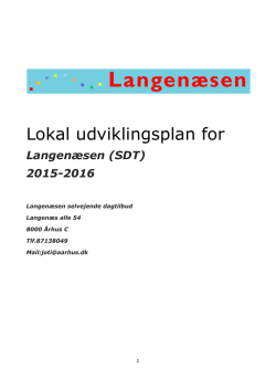 Langenæsen – Selvejende dagtilbud på Langenæs i Aarhus