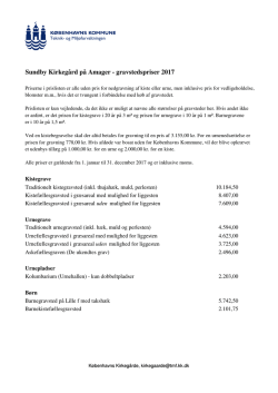 priseksempler her - Københavns Kommune