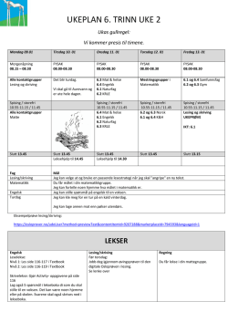 Ukeplan 2 filetype pdf