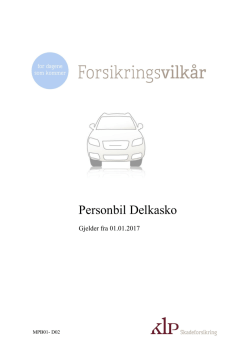 Personbil Delkasko