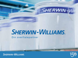 Din overflatepartner - Sherwin