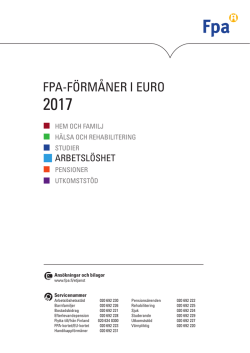 fpa-förmåner i euro
