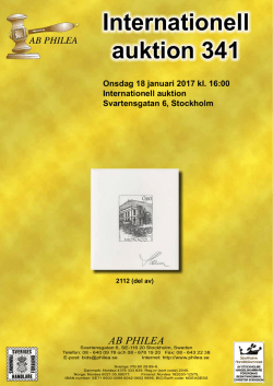 Auction catalogue in PDF format