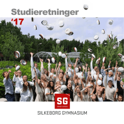 Studieretninger - Silkeborg Gymnasium