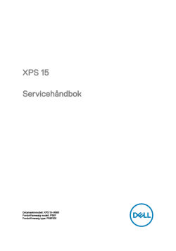 XPS 15 Oppsett og spesifikasjoner