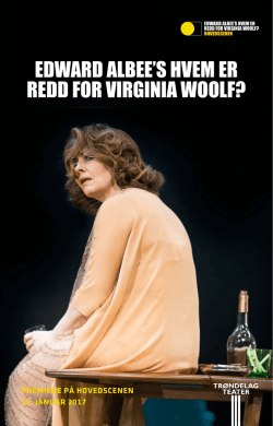 edward albee`s hvem er redd for virginia woolf?