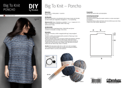 Big To Knit – Poncho